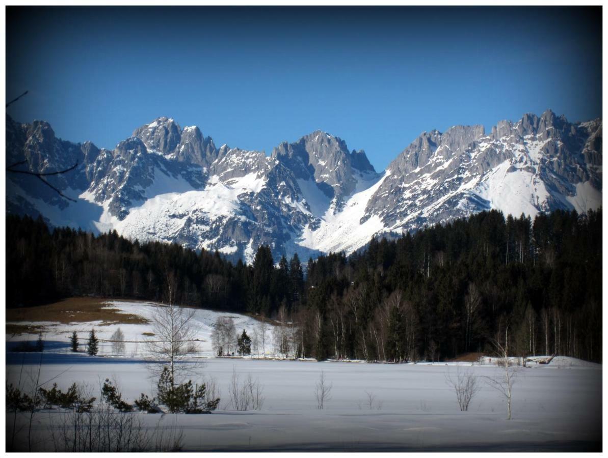 Knusperhaeuschen Apartment Kirchberg in Tirol Bagian luar foto